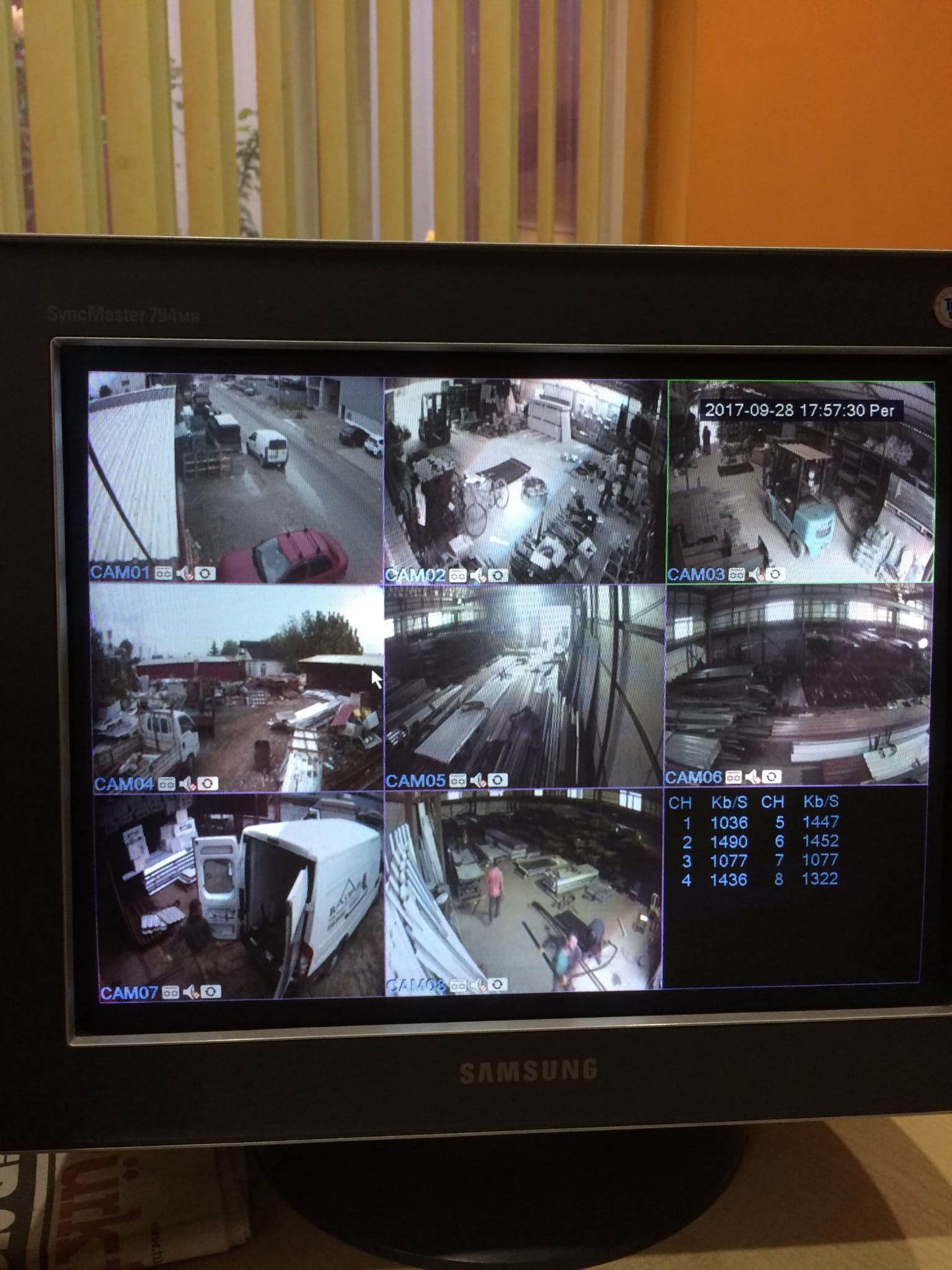  Güvenlik Kamera Sistemi